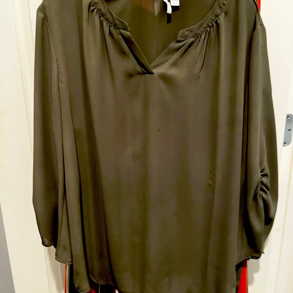 Cato plus size 18/20 green top